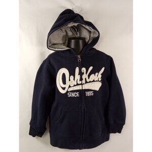 OshKosh B'gosh Kid's Navy Blue Hoodie Size 6